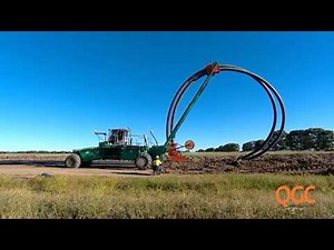 QGC laying pipe
