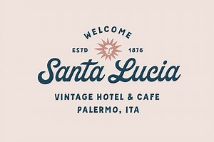 Palmer Script & Sans   Logo Template, a Script Font by Andrey Sharonov