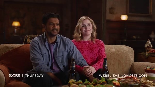 101K views · 5K reactions | “Ghosts” watching “Ghosts” – Super Bowl Commercial  #GhostsCBS #WeBelieveinGhosts #LetsGhosts | Ghosts CBS Fans | Facebook