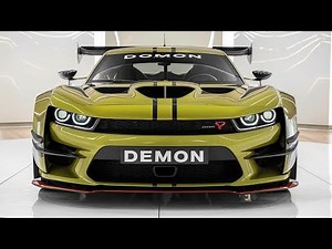 Next-Gen 2026 Dodge Demon REVEALED – American Muscle Is Reborn!