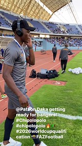 @Patson Daka getting ready for bangers! #Chipolopolo #chipolopolo🔥🇿🇲 #2026worldcupqualification | Football Association of Zambia (FAZ)