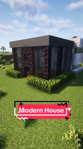 Minecraft Modern House Tutorial