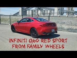 Is it Worthy?!? Infiniti Q60 Red Sport full review from Family Wheels