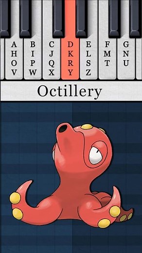 Remoraid and Octillery turned into musical jingles! #pokemon #piano #jingle