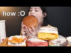 mukbangers eating in REVERSE