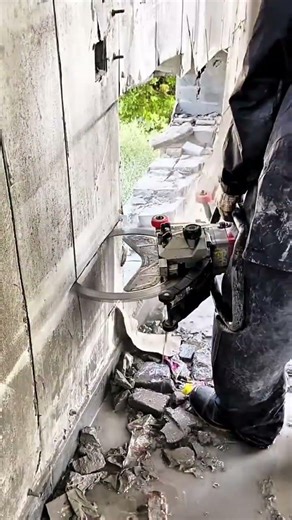 Handheld wall cutting machine #Door and window wall cutting machine