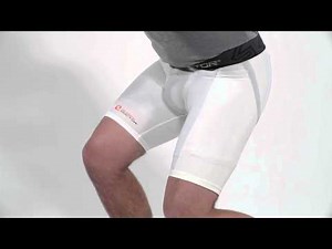 SHOCK DOCTOR 254 ULTRA DOUBLE COMPRESSION SHORT WITH ULTRA CARBON FLEX CUP