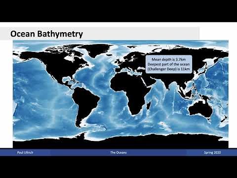 Climate Dynamics Lecture 07 The Oceans