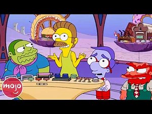Top 30 Times The Simpsons Made Fun of Disney