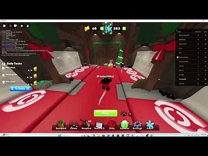 How to get outside the weapons and the lobby room in roblox rivals. (christmas update)
