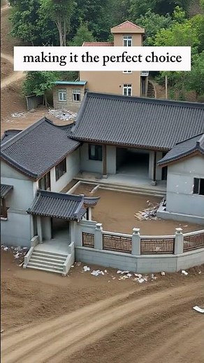 How To Build a Beautiful Chinese Courtyard House on a Tight Budget | Full Tour & Blueprints!