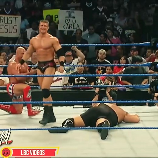 261K views · 3.2K reactions | Big show was defeated by Kurt angle in an old match | Wrestling World | Facebook