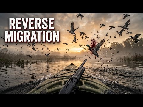 What Happens During Reverse Migration? | Solo Kayak Duck Hunt 2026