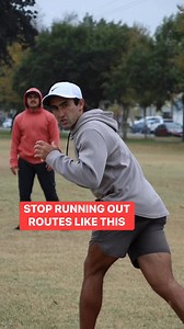 STOP RUNNING OUT ROUTES LIKE THIS | First Down Training