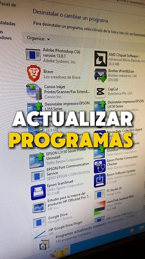 113K views · 1.7K reactions | Así puedes actualizar los programas de tu Pc, si no andas de ‍☠️ #serviciopc #TecnicoPC #informatica #pctips #repair #tutorial #tips #SabiasQue #OpenSource | Hardware Tecnology | Facebook