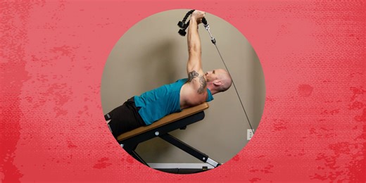 How to Do the Cable Skullcrusher Variation to Build Your Triceps | Form Check | Men’s Health Muscle