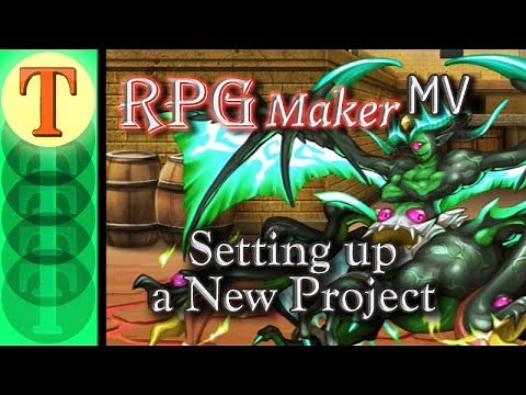 Setting up a New Project - RPG Maker MV Tutorial
