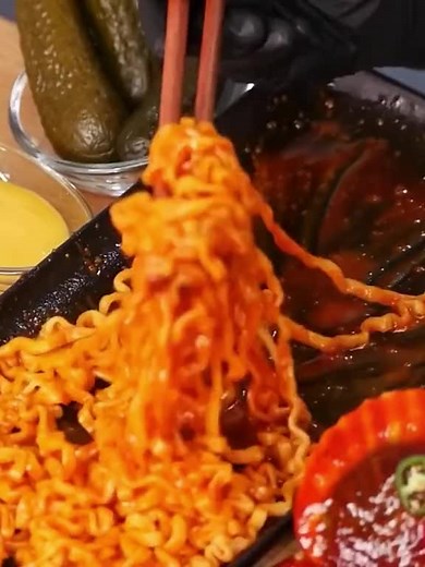 delicia🤤 #asmrcomida #comidas #comidasaludable #coreana