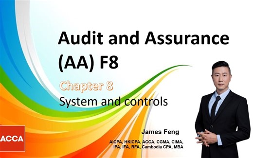 ACCA F8 Chapter 8 System and Controls 节选