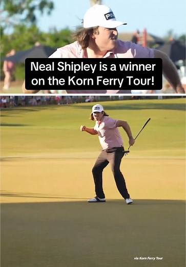 Neal Shipley Achieves First Win on Korn Ferry Tour