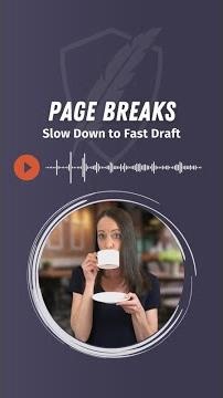 Slow Down to Fast Draft Your Novel