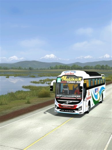 malika jet turbo VOLVO Either CV Majestic Luxury Air Bus Kapilvastu to Kathmandu #creatorsearchinsights #kapilvastu_tiktok_user #bussidsimulator #busdriving #gameplay