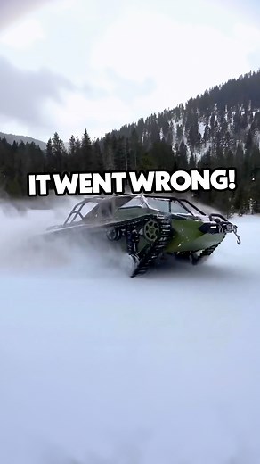 374K views · 5.3K reactions | Close Call: Surviving a Snowmobile Disaster ❄️ | Whistlindiesel | Facebook