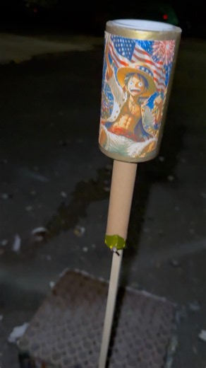 ONE PIECE STROBE ROCKET #firework #4thofjuly