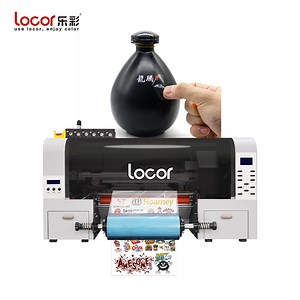 [Hot Item] Locor UV Label Sticker Printing Machine Dtf Printer with Laminator