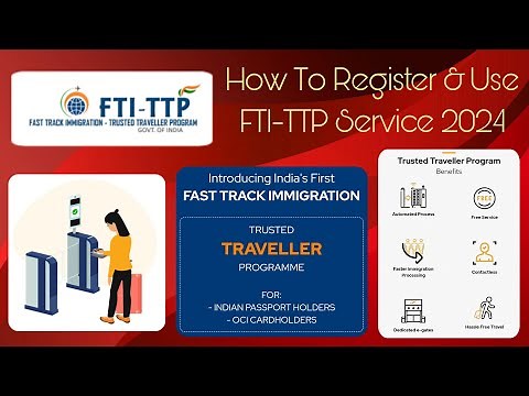 How To Register & Use FTI-TTP Service 2024 | Fast Track Immigration - Trusted Traveller Program 2024