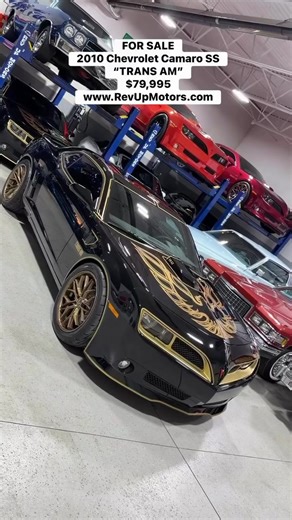FOR SALE…2010 Chevrolet Camaro SS “TRANS AM” from Rev Up Motors #revupmotors #pontiactransam #transam #firebirdtransam #firebird