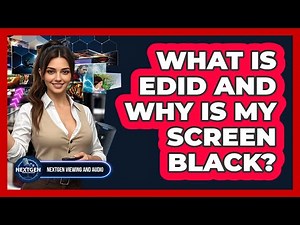 What Is EDID And Why Is My Screen Black? - NextGen Viewing and Audio
