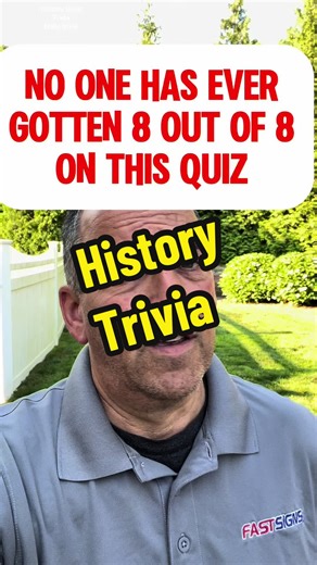 History Trivia - Advanced Edition that no one has ever gotten 8 out of 8 on thsi quiz. Daily Trivia Challenge. 🤣🧠❤️👍 #CapCut #triviachallenge #dailytriviachallenge #trivia #dailytrivia #top10