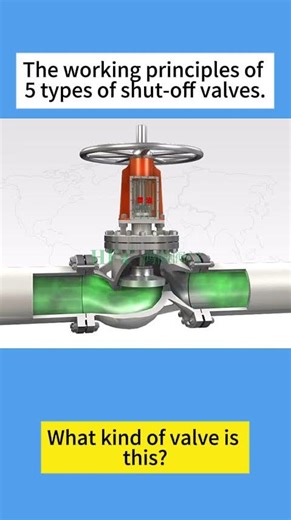 The working principles of 5 types of shut-off valves#shut-off valves#Valve principles #valve