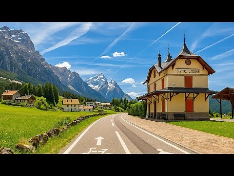 Ride Through the Dolomites: Scenic Virtual Cycling from Cortina d’Ampezzo to Calalzo di Cadore