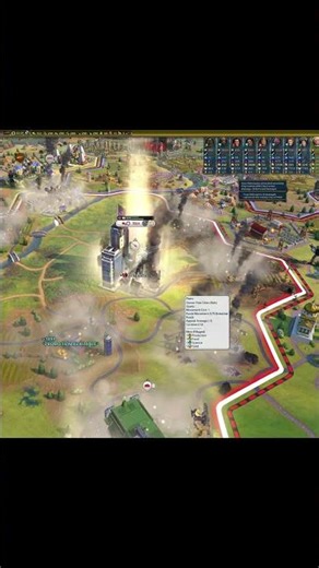 Liberating a Free City #civ6 #shorts