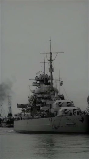 BATTLESHIP BISMARCK...RARE FOOTAGE...WOW!...WW2...AMAZING VIDEO...CRAZY...WHAT? #history