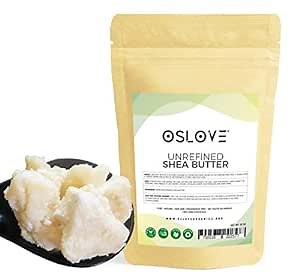 Organic Unrefined Shea Butter 2 LB Raw, African,100% Pure, Non-GMO, Moisturizing Vegan Butter for Hair & Skin