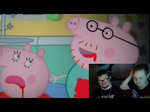 Leo & jag reagerar på Peppa pig horror splatter Parody 1-6 Ep varning inte för Barn 🔞🔞