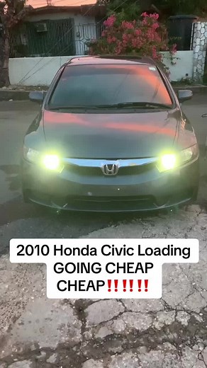 2010 Honda Civic Loading…Ac, Rims, Sunroof, radio, Fully Loaded, Fully Powered, Well Maintained, Runs sweet, Buy and drive. ✅MUST GO‼️‼️‼️ ✅SWEET DEAL‼️‼️‼️ 💲899k Tel# 876-919-5186