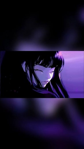 Violet Night | Anime Girl with Purple Eyes 4K Wallpaper #4k #anime #4kwallpaper #eyes #shorts