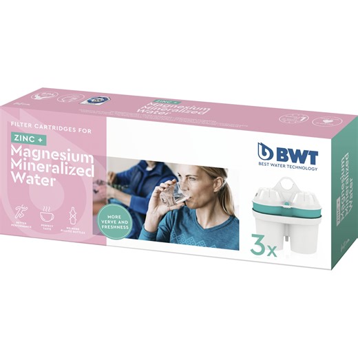BWT 3er Pack +Zink Magnesium Mineralized Water | 700590