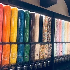 [Hot Item] Unique Clear Pctg Plastic Commercial Candy Dispenser