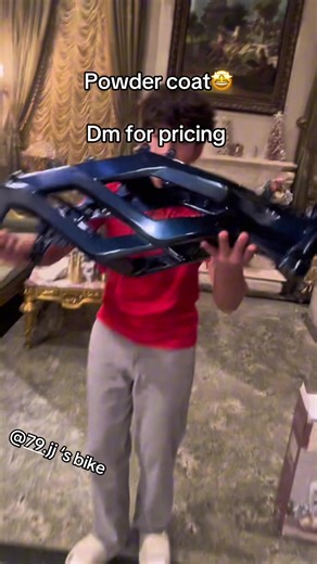 Best and cheapest powder coat out dm for pricing and questions about your own coat🔥🔥#fyp #viral #powdercoating #ebike #oxnard
