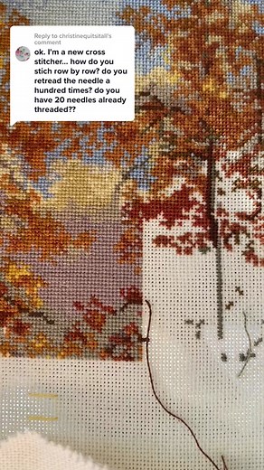 Cross Stitch Parking Method Explained