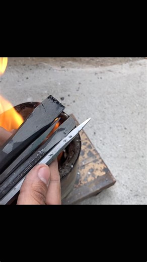 Chisel Hardening Process/cold chisel#viral#short#forging#