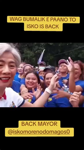 NOW IT'S OFFICIALLY BACK TO CITY HALL OF MANILA MAYOR ISKO MARINO DUMAGUSO #isko #iskomoreno