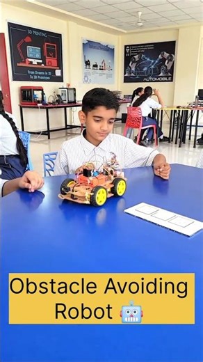 obstacle Avoiding Robot |Tech hyaku #techhyaku #stem #robotics #dramitmehra #stem #arduino #science