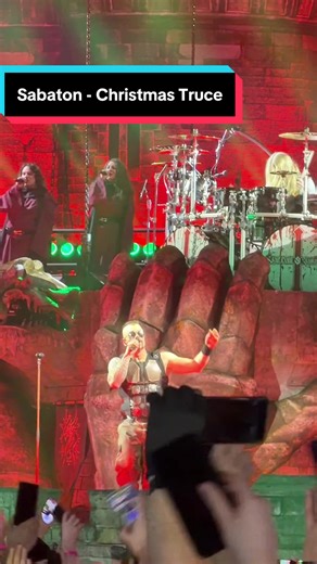 Sabaton - Christmas Truce #sabaton #christmas #fyp #rock #concert @Sabaton Official