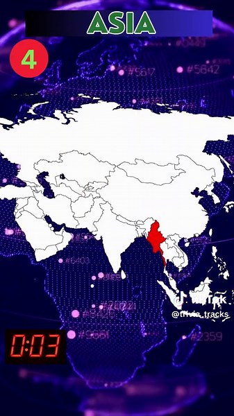 Asia Geography Quiz Challenge _ Guess the Country on the Map ! #quiz #asia